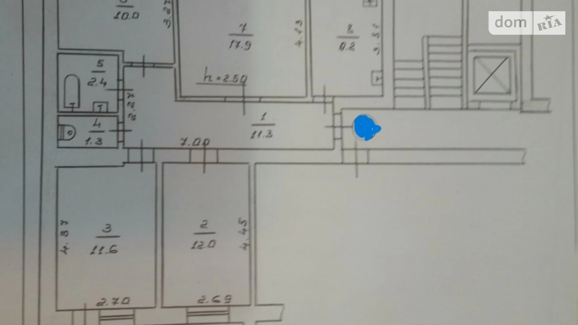 Продается 4-комнатная квартира 79.7 кв. м в Хмельницком, ул. Вайсера, 79 - фото 4