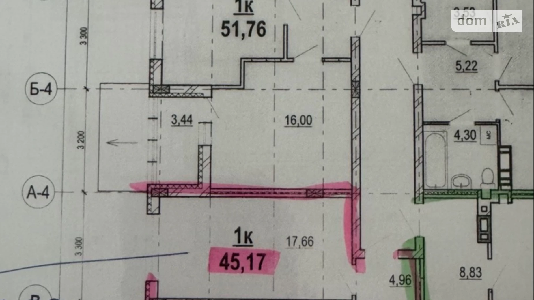 Продається 1-кімнатна квартира 45 кв. м у, цена: 47000 $ - фото 4