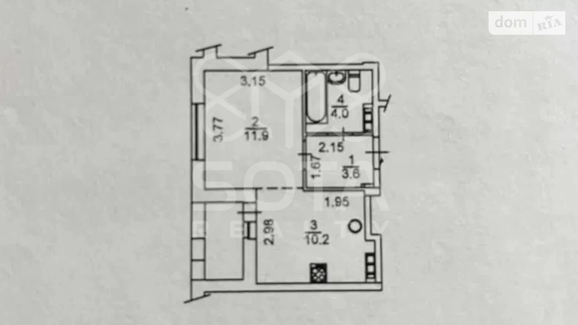 Здається в оренду 1-кімнатна квартира 32 кв. м у Києві, вул. Теремківська, 4А - фото 2