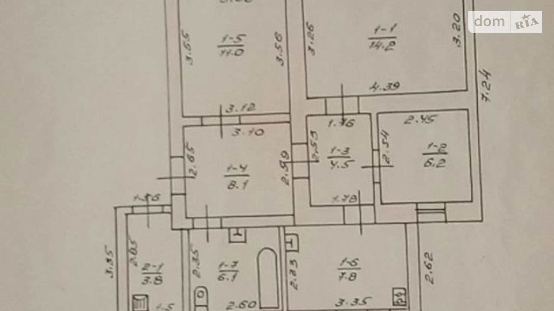 Продается одноэтажный дом 57.9 кв. м с участком, цена: 150000 $ - фото 5