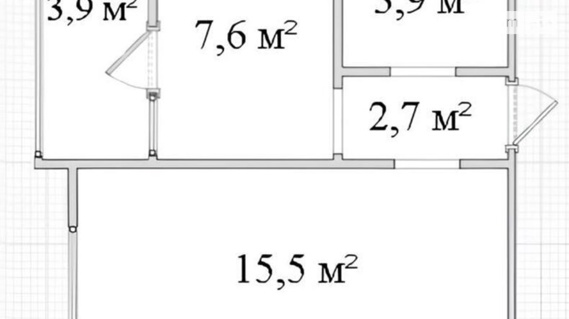Продається 3-кімнатна квартира 94 кв. м у Тульчині, вул. Миколи Леонтовича - фото 2