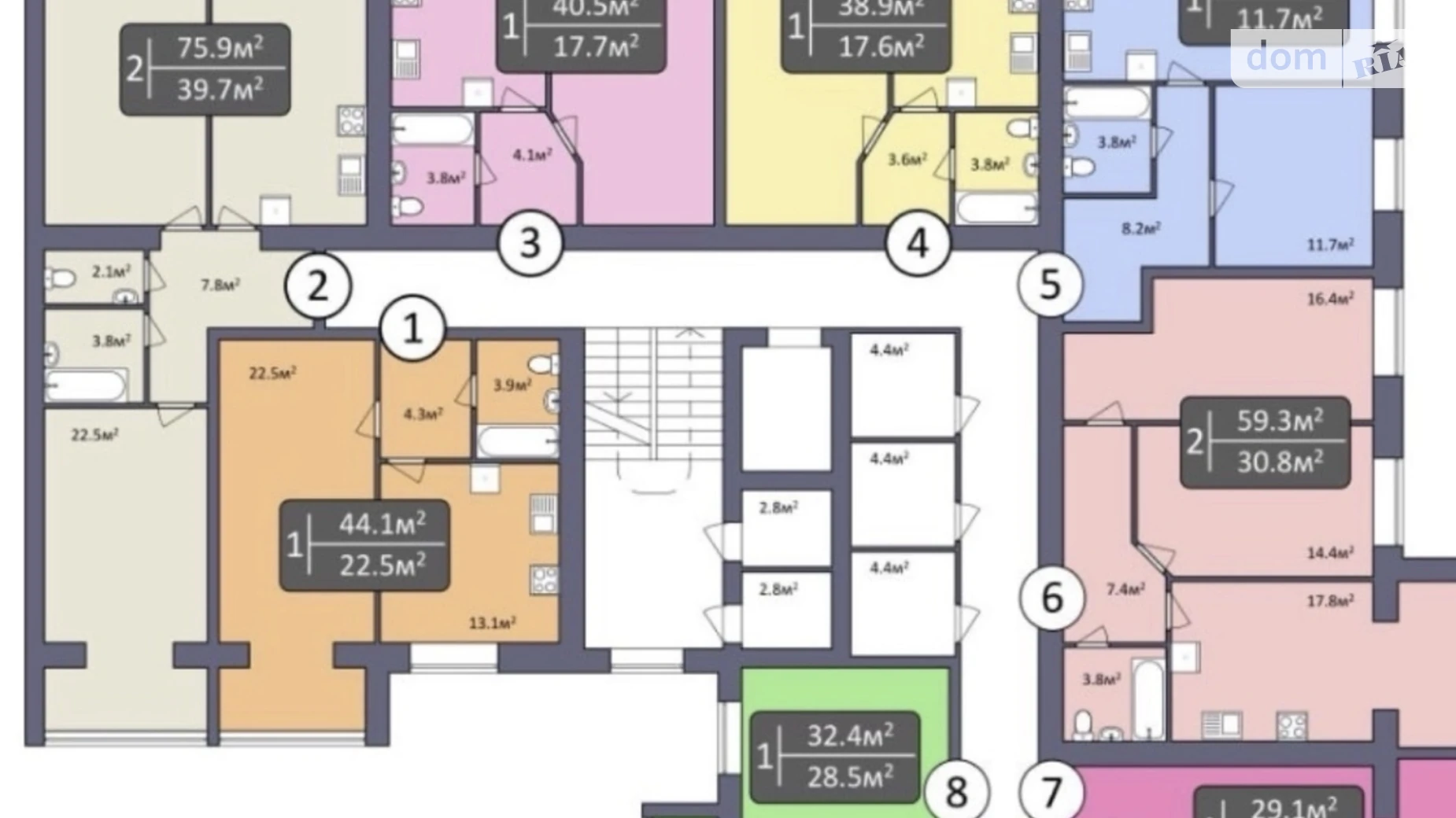 Продається 1-кімнатна квартира 29 кв. м у Миколаєві, вул. Архітектора Старова, 2А - фото 2
