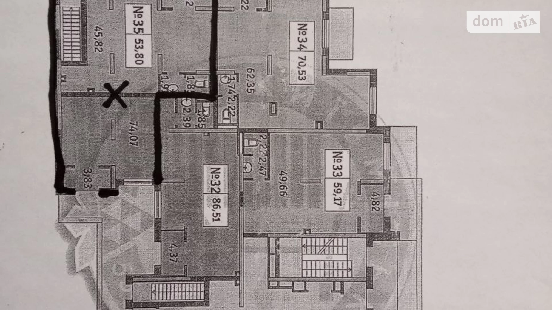 Сдается в аренду помещения свободного назначения 90 кв. м в 16-этажном здании, цена: 45000 грн - фото 2