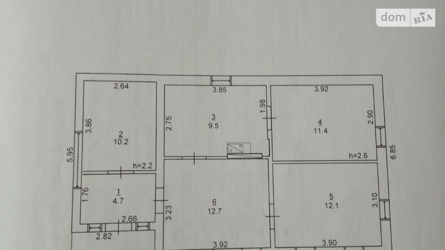 Продается одноэтажный дом 60.6 кв. м с беседкой, цена: 8000 $ - фото 2
