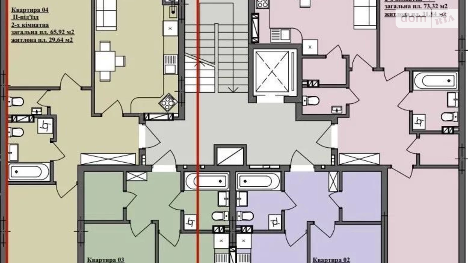 Продается 2-комнатная квартира 63.44 кв. м в Сокольниках, ул. Трускавецкая - фото 3