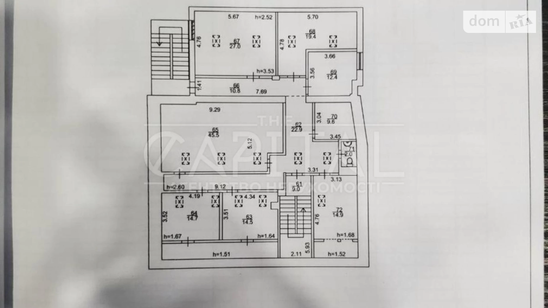 Сдается в аренду офис 400 кв. м в бизнес-центре, цена: 3500 $ - фото 3