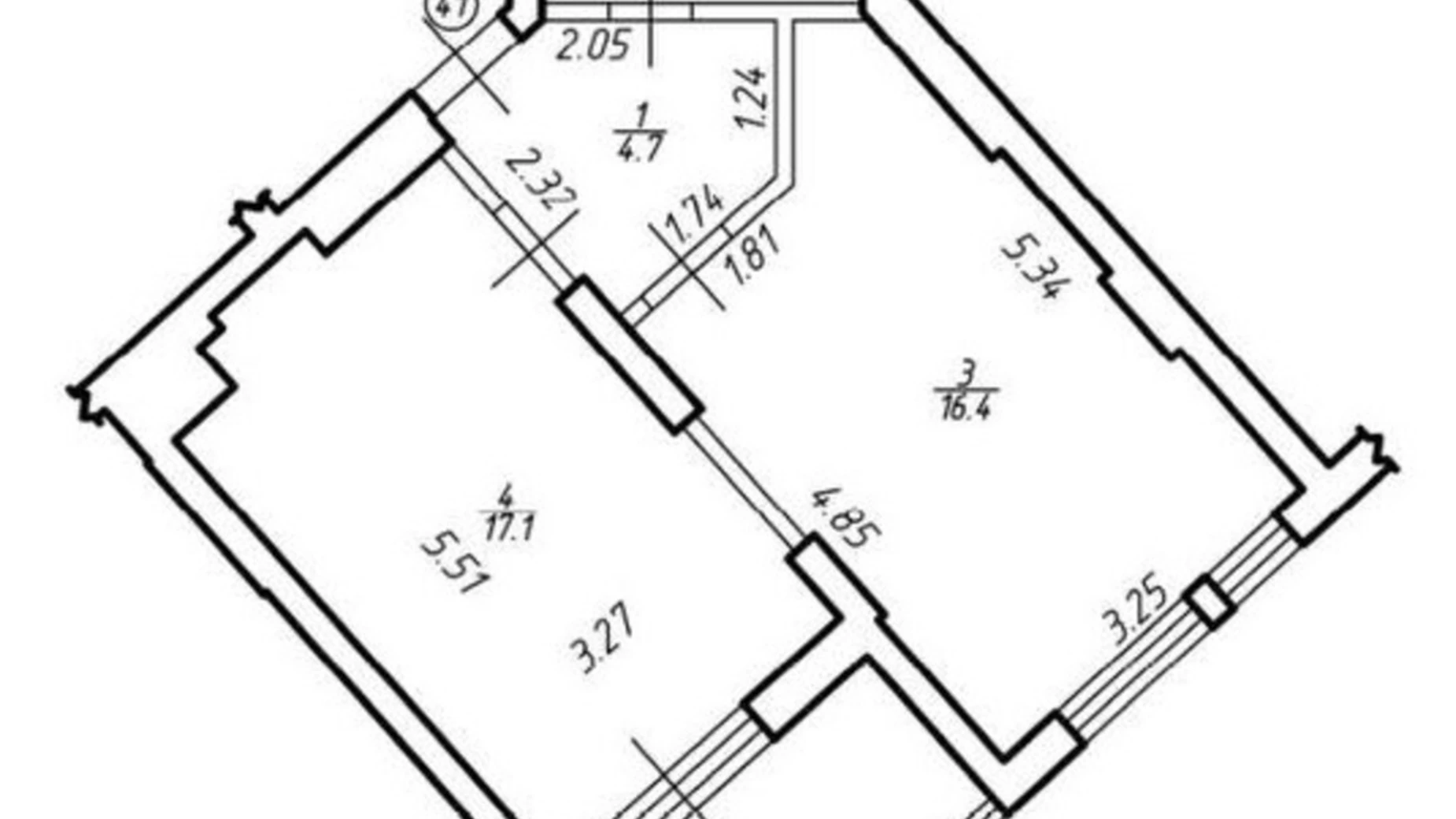 Продається 1-кімнатна квартира 48.2 кв. м у Львові, вул. Під Голоском - фото 2