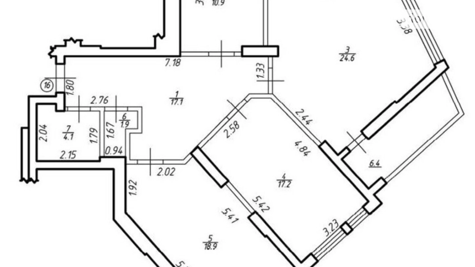 Продается 3-комнатная квартира 96.6 кв. м в Львове, ул. Под Голоском - фото 2