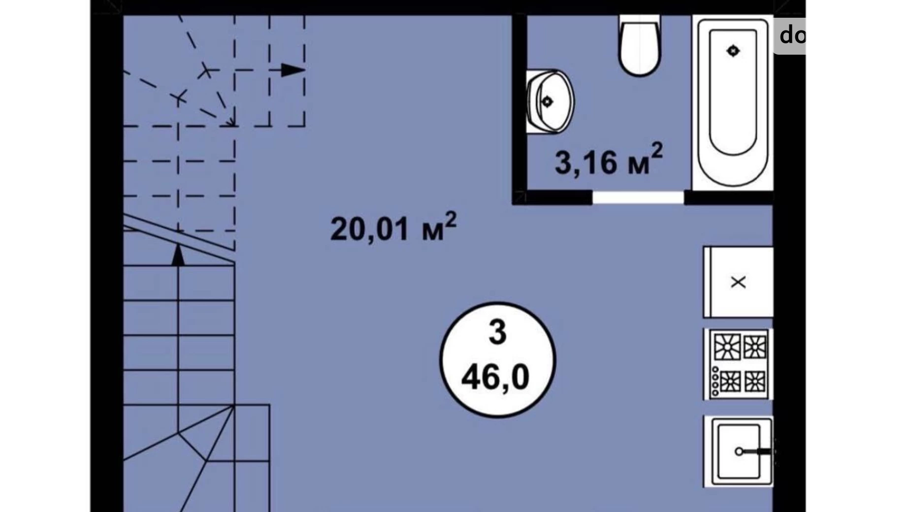 Айвазовського, 4 Крюковщина, цена: 46000 $ - фото 3