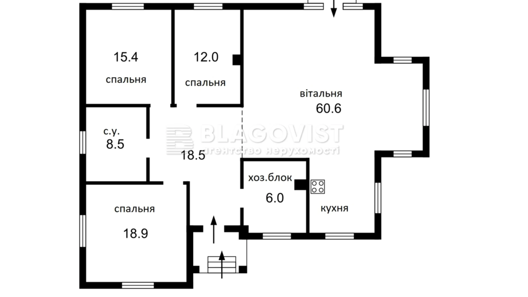Продается одноэтажный дом 139.9 кв. м с гаражом, цена: 195000 $ - фото 5