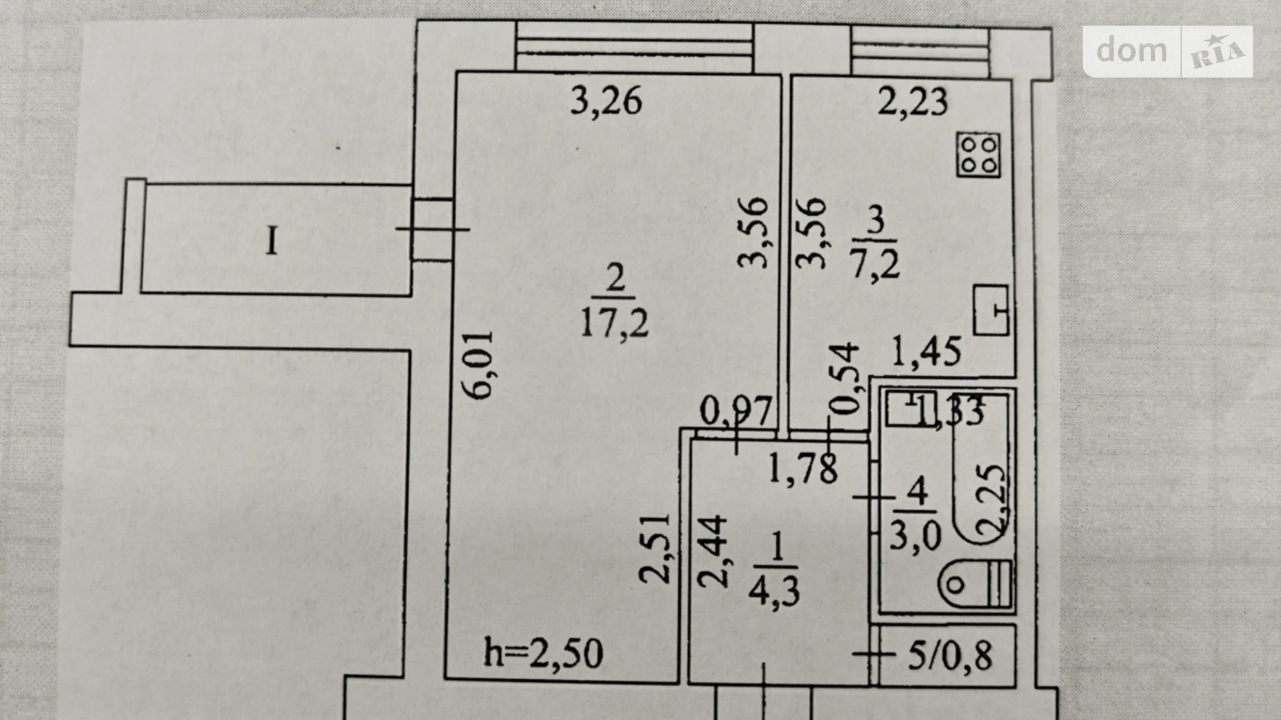 Продается 1-комнатная квартира 34.1 кв. м в Одессе, ул. Колонтаевская - фото 2