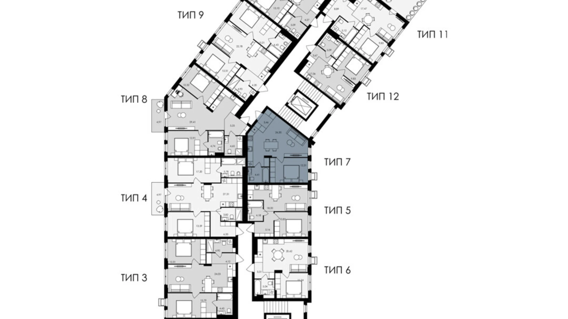 Продається 1-кімнатна квартира 46.48 кв. м у Сокільниках, вул. Героїв Майдану - фото 4