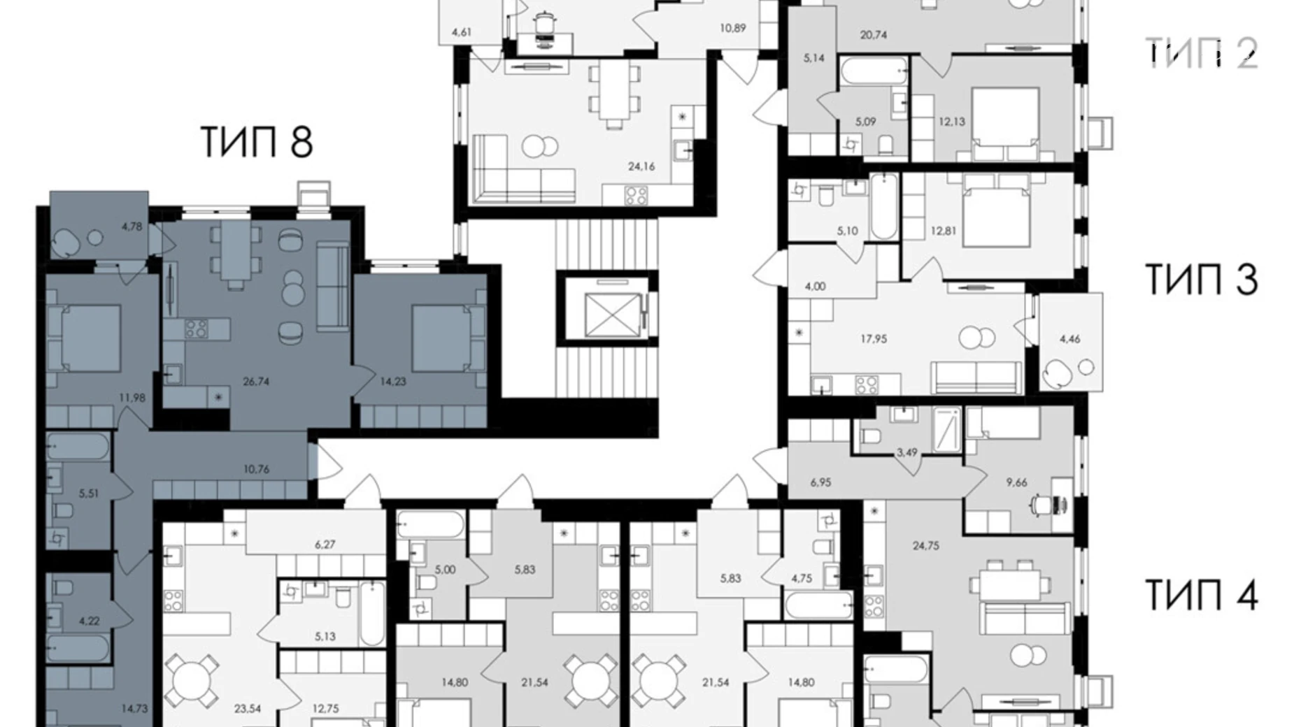 Продается 3-комнатная квартира 90.56 кв. м в Сокольниках, ул. Героев Майдана - фото 2