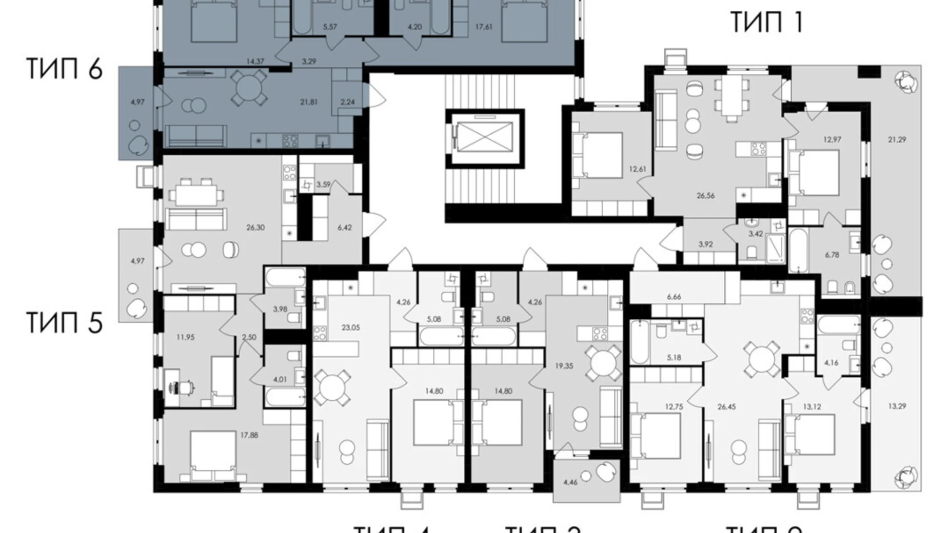 Продается 2-комнатная квартира 82.17 кв. м в Сокольниках, ул. Героев Майдана - фото 4