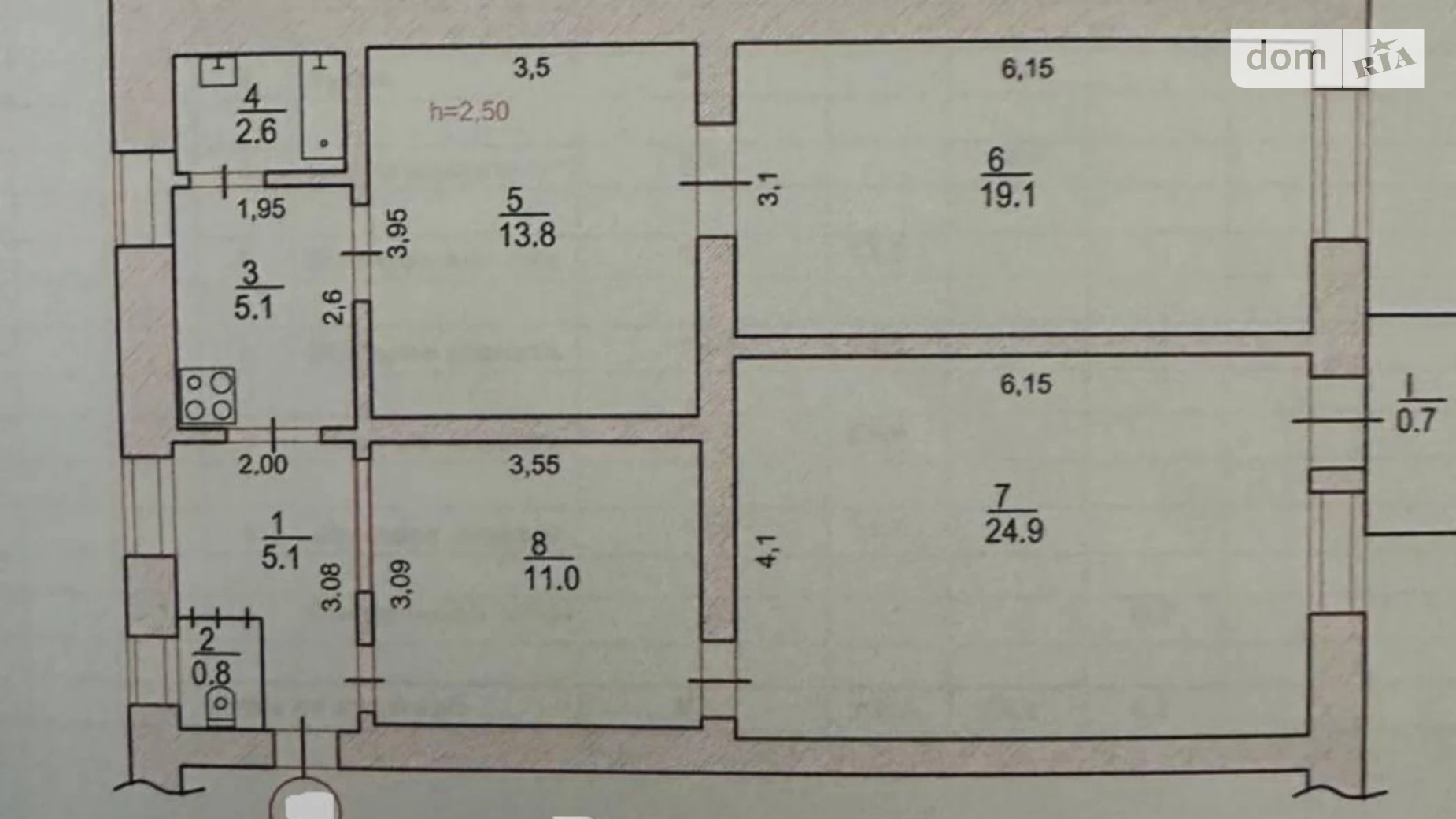 Продается 3-комнатная квартира 84 кв. м в Одессе, ул. Екатерининская - фото 2