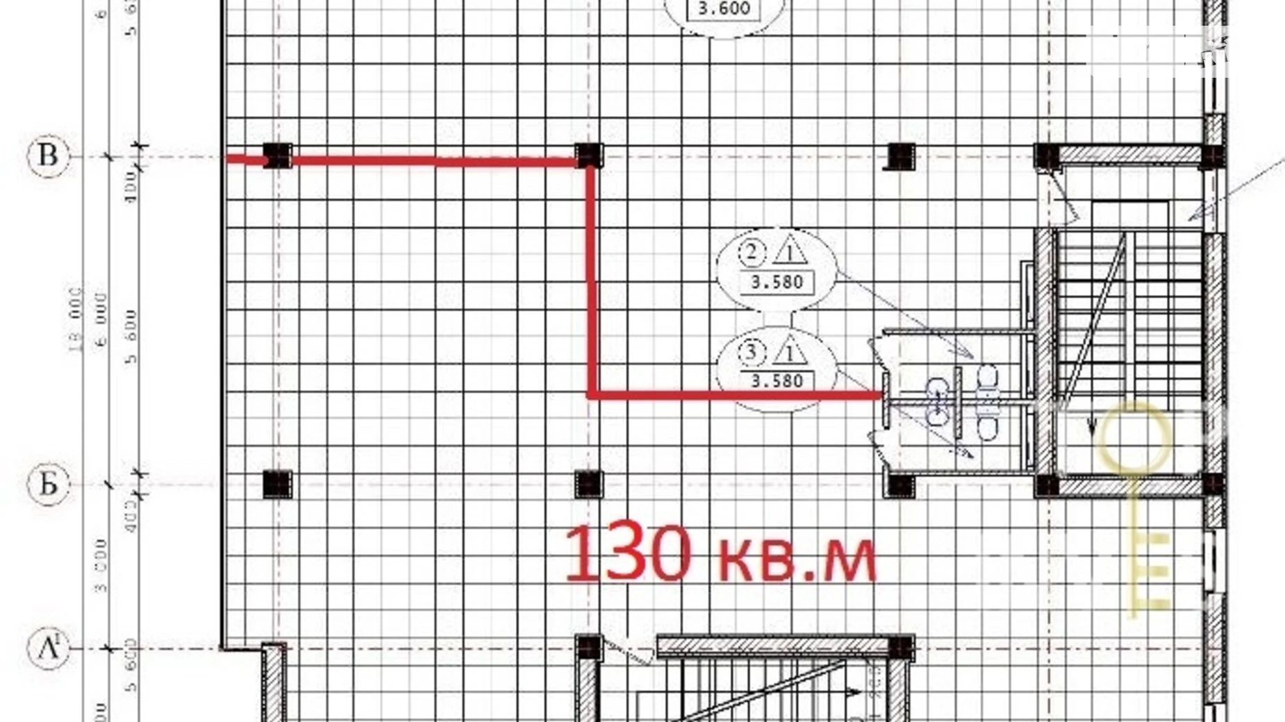 Сдается в аренду офис 130 кв. м в бизнес-центре, цена: 26000 грн - фото 2
