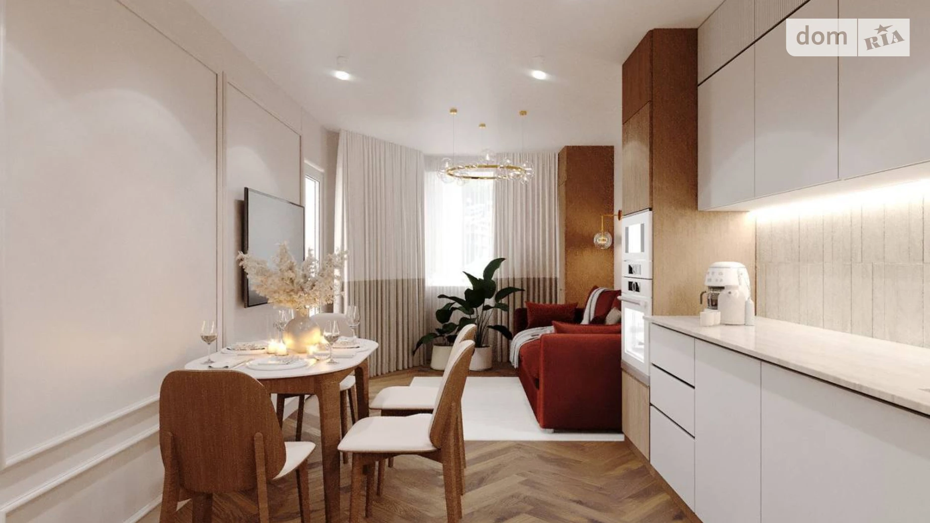 1-комнатная квартира 47.6 кв. м в Тернополе, цена: 53500 $ - фото 2