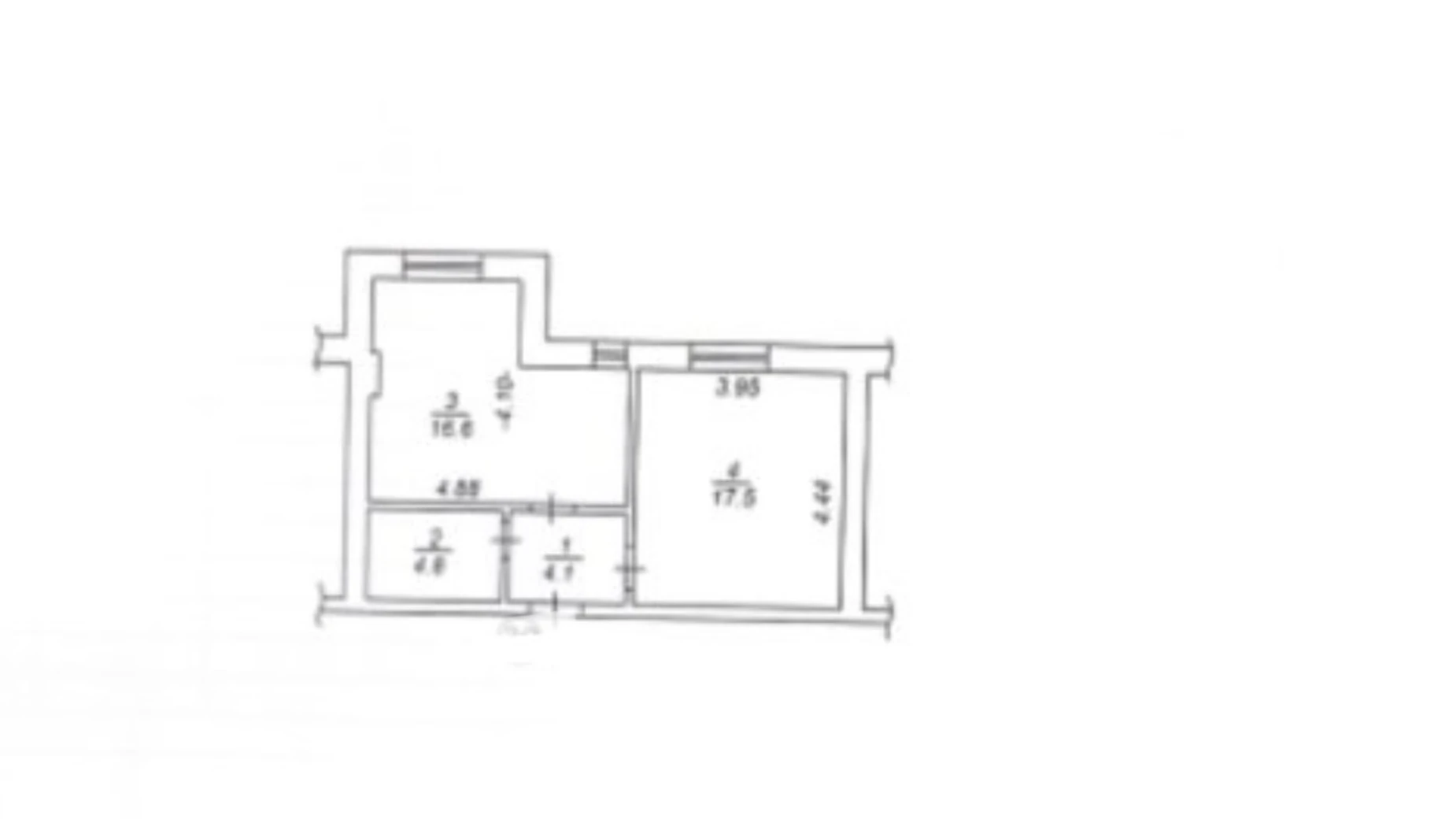 Продается 1-комнатная квартира 43 кв. м в Софиевской Борщаговке, ул. Соборная, 103/17 - фото 2