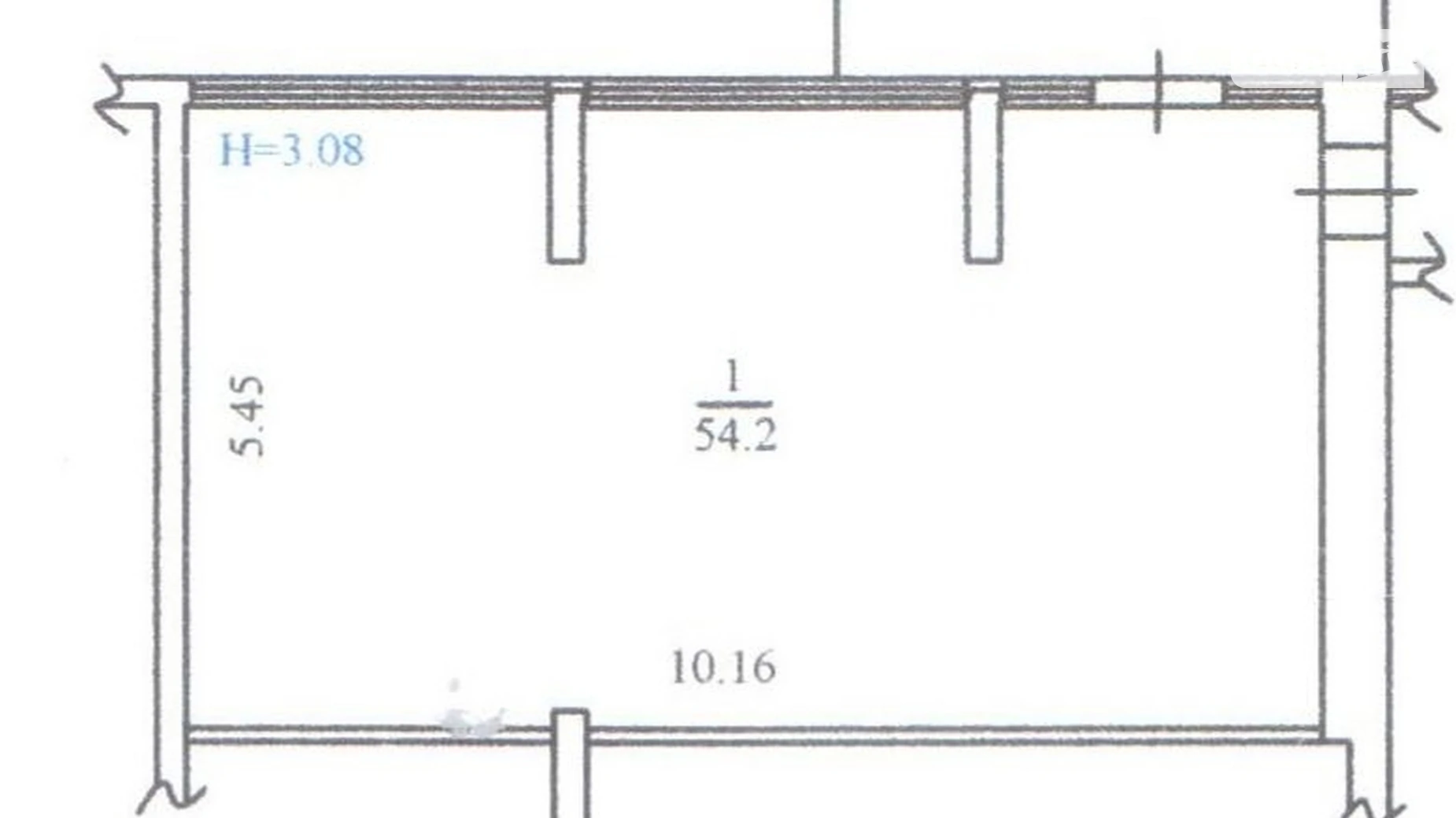 Продается офис 54.2 кв. м в бизнес-центре, цена: 40000 $ - фото 4