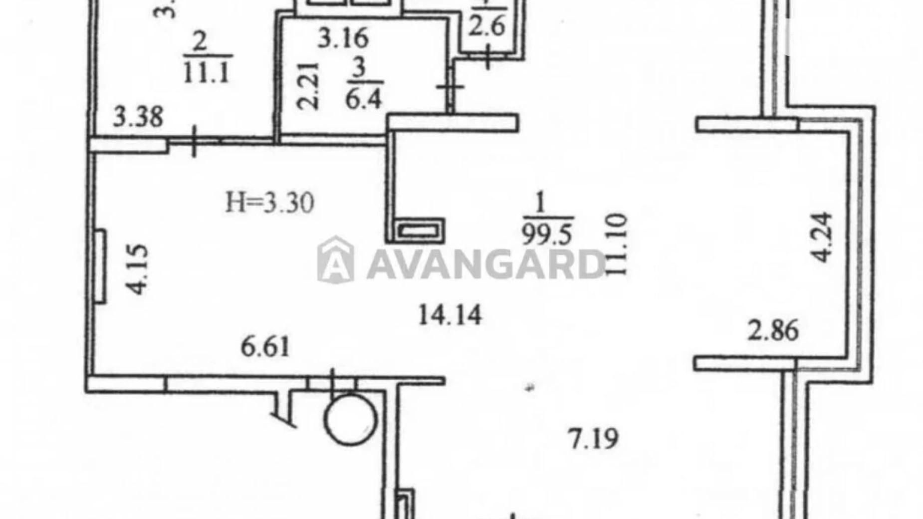 Здається в оренду офіс 120 кв. м в бізнес-центрі, цена: 3800 $ - фото 2