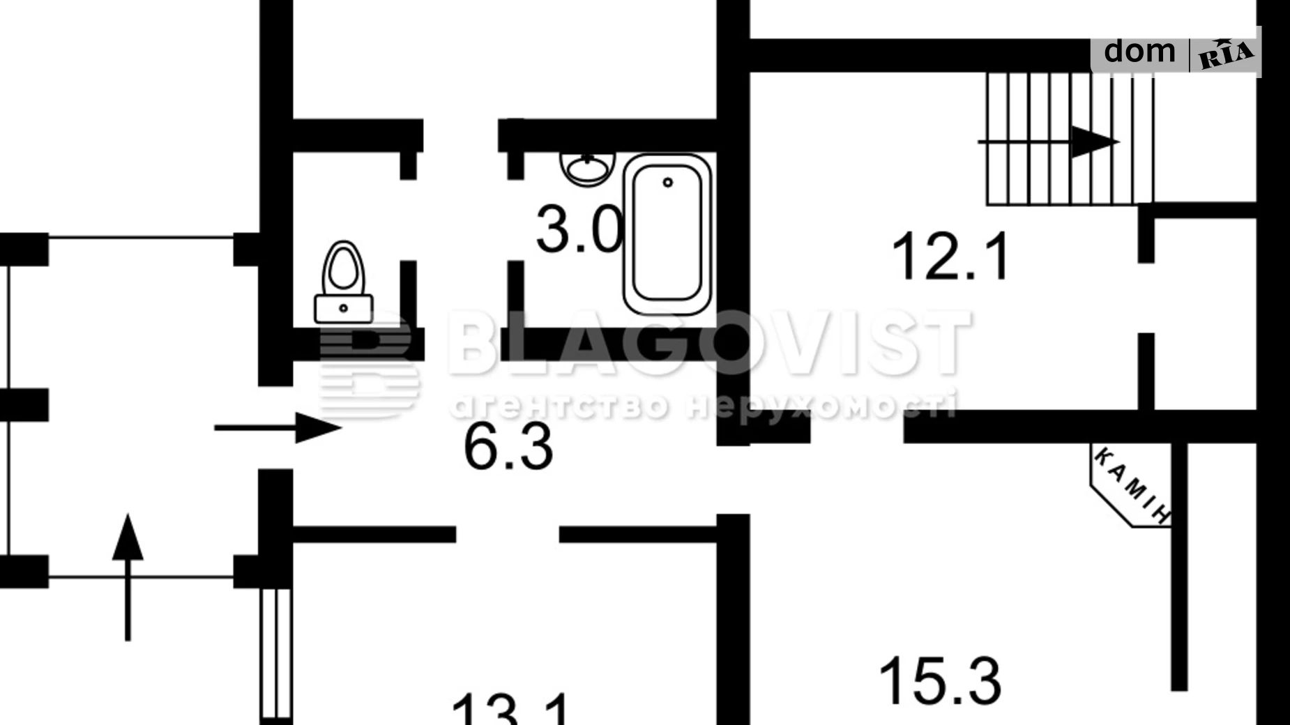 Продается дом на 2 этажа 150 кв. м с гаражом, цена: 160000 $ - фото 5