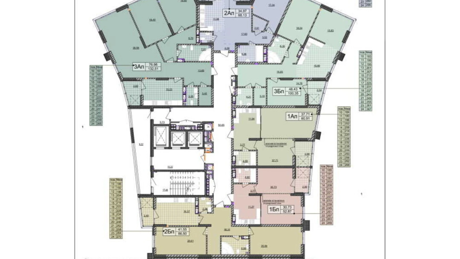 Продается 1-комнатная квартира 55.3 кв. м в Киеве, ул. Евгения Маланюка(Сагайдака), 101 - фото 2