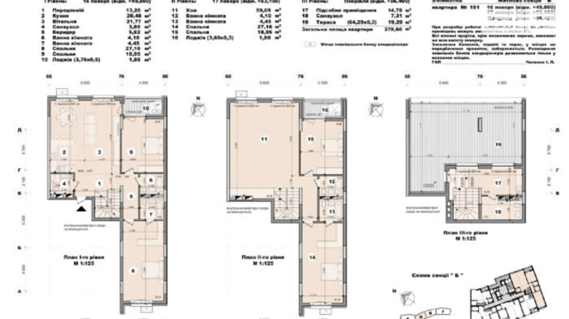 Продается 5-комнатная квартира 278.65 кв. м в Киеве, ул. Никольско-Слободская, 11 - фото 2