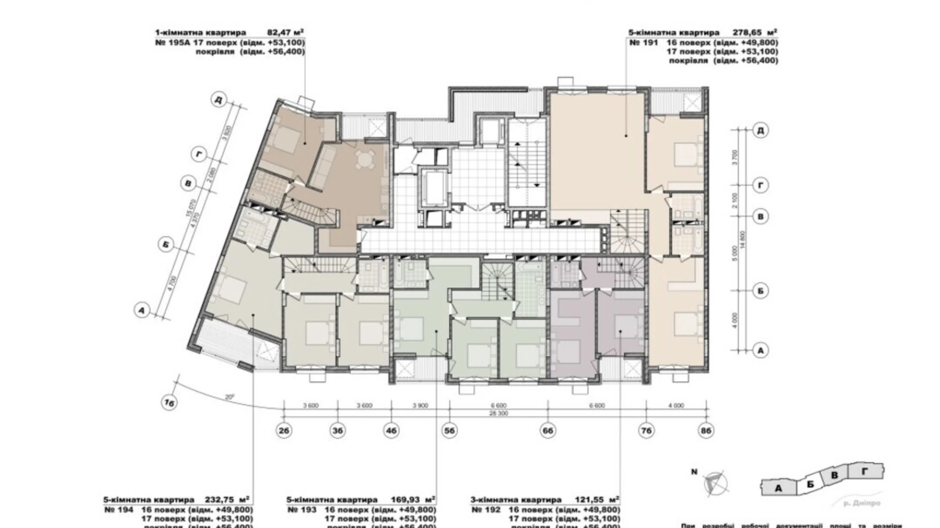 Продається 5-кімнатна квартира 232.75 кв. м у Києві, вул. Микільсько-Слобідська, 11 - фото 2