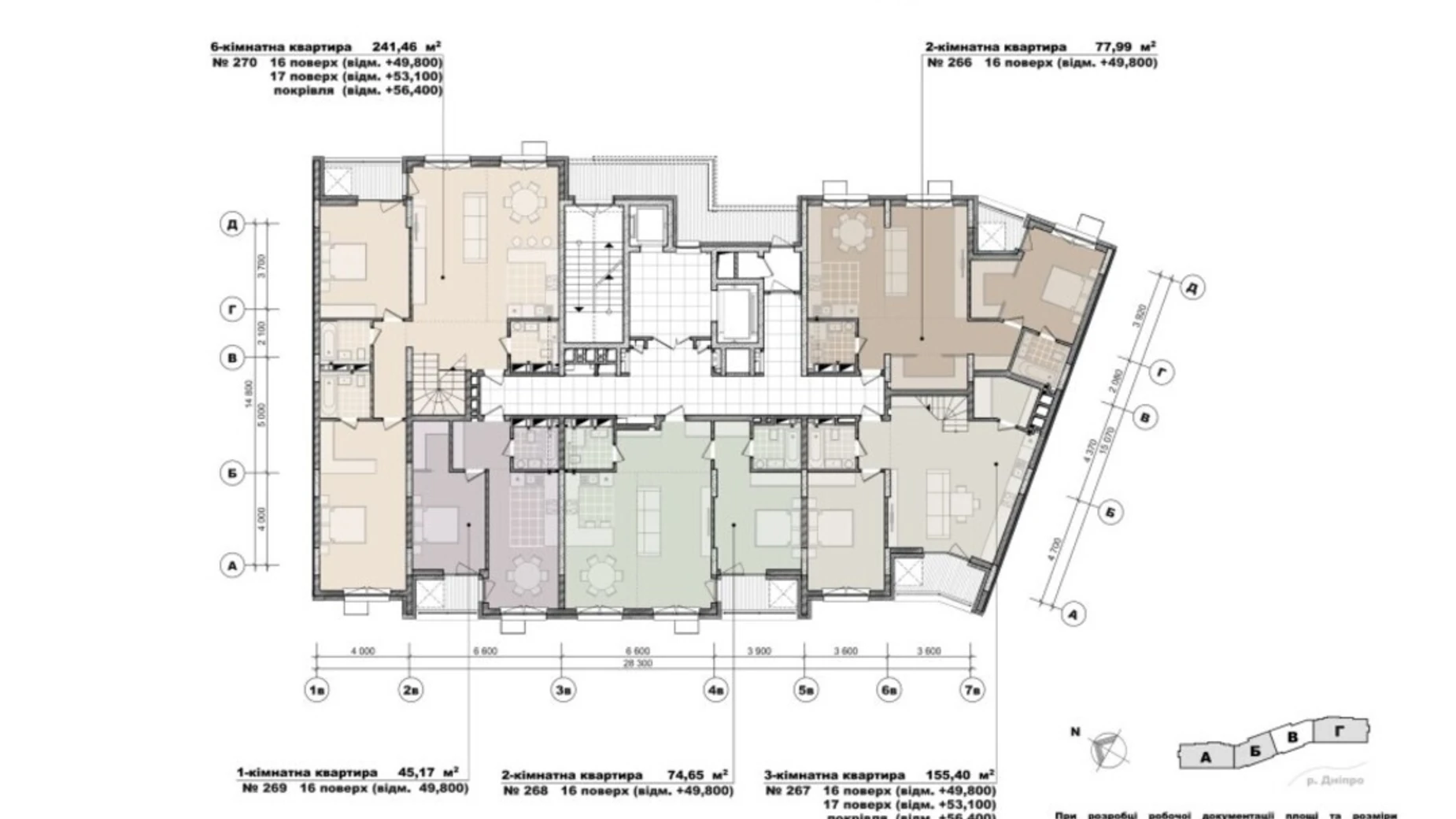 Продається 6-кімнатна квартира 241.46 кв. м у Києві, вул. Микільсько-Слобідська, 11 - фото 2