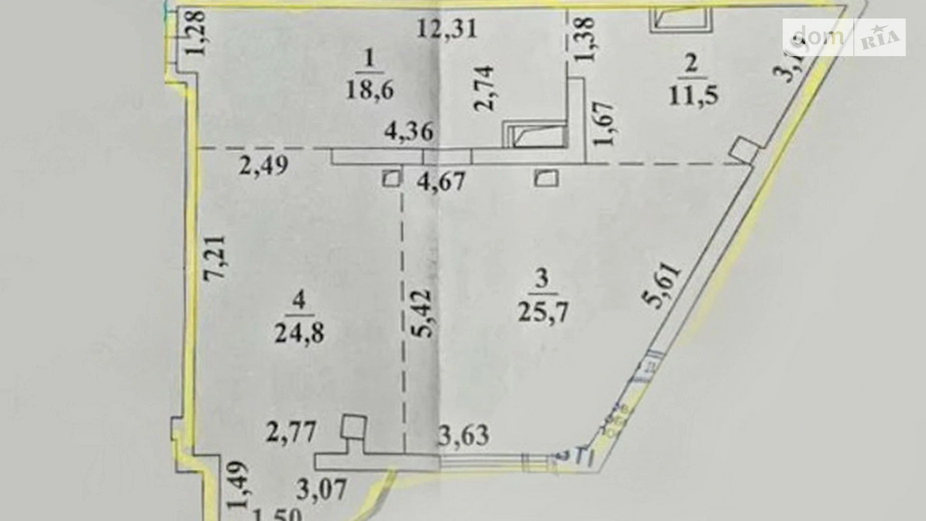 Продается 1-комнатная квартира 80.6 кв. м в Одессе, Фонтанская дор., 124 - фото 5