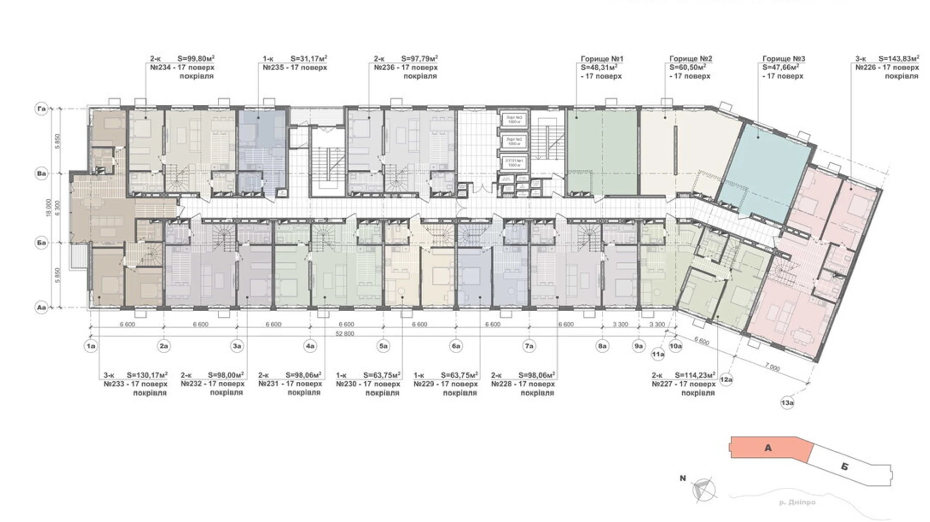 Продается 2-комнатная квартира 98 кв. м в Киеве, ул. Евгения Маланюка(Сагайдака), 101 - фото 3