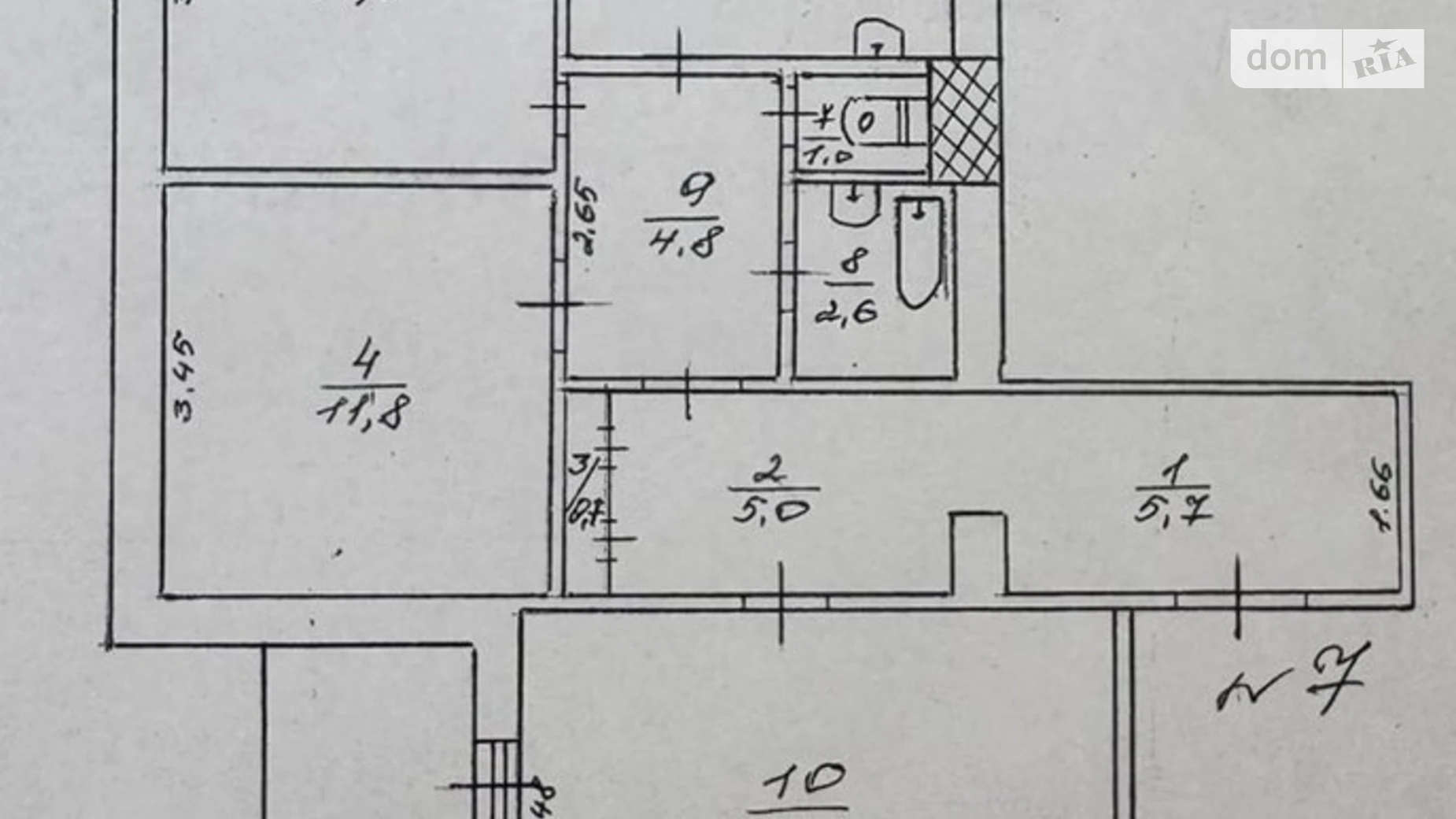 Продается 3-комнатная квартира 71.8 кв. м в Кривом Роге, ул. Николая Светальского(Коротченко), 17 - фото 2
