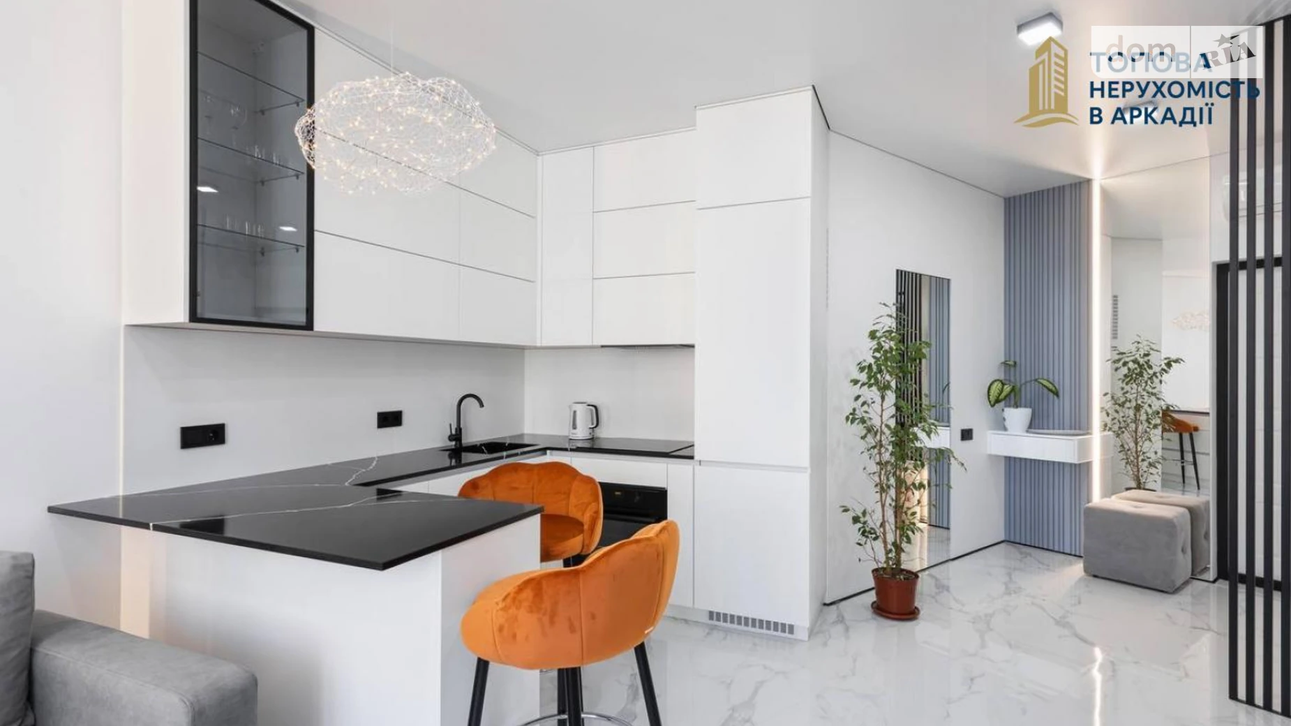 Сдается в аренду 1-комнатная квартира 47 кв. м в Одессе, ул. Валерия Самофалова, 16А/6 - фото 5