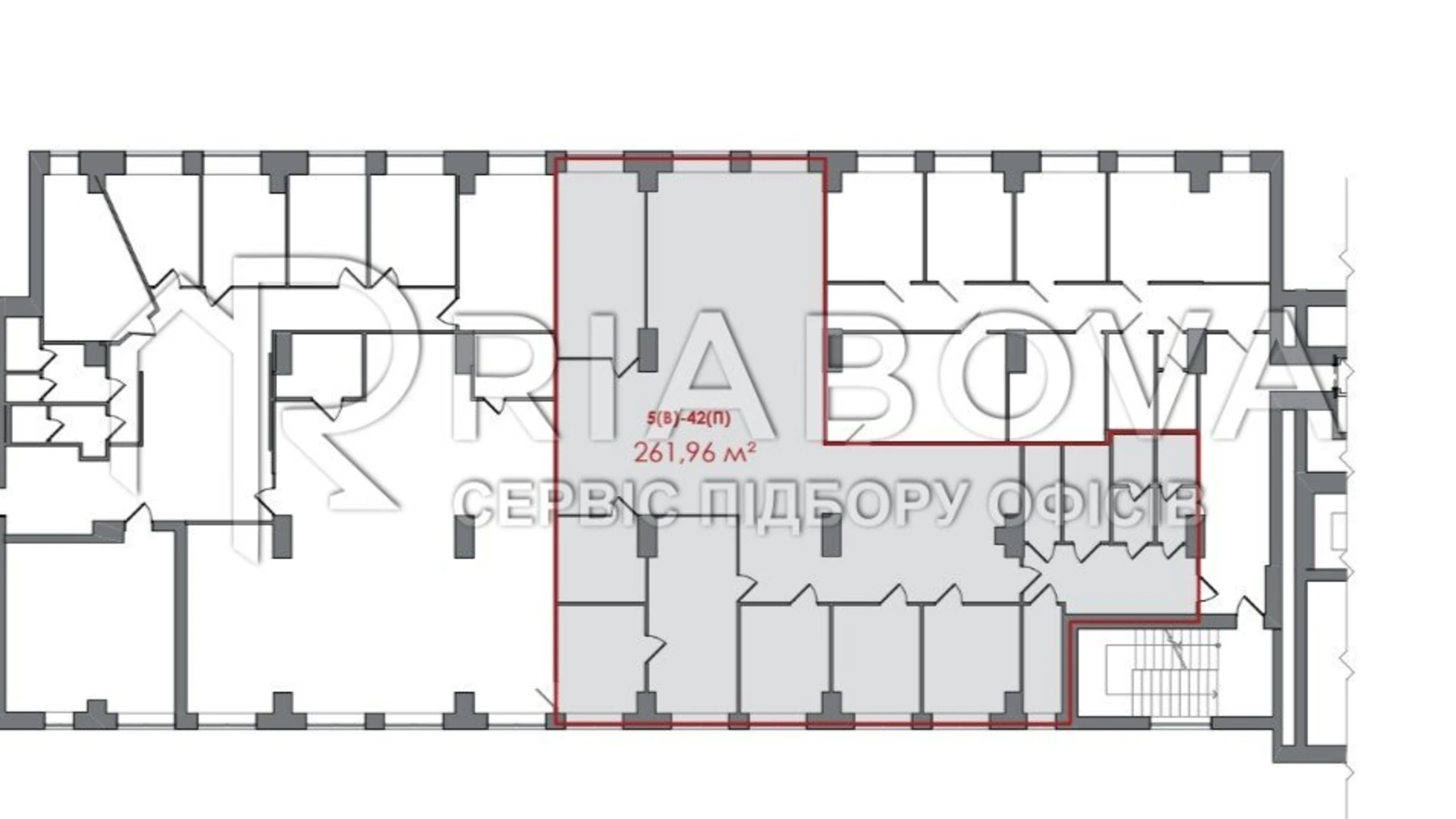 Сдается в аренду офис 262 кв. м в бизнес-центре, цена: 5182 $ - фото 4