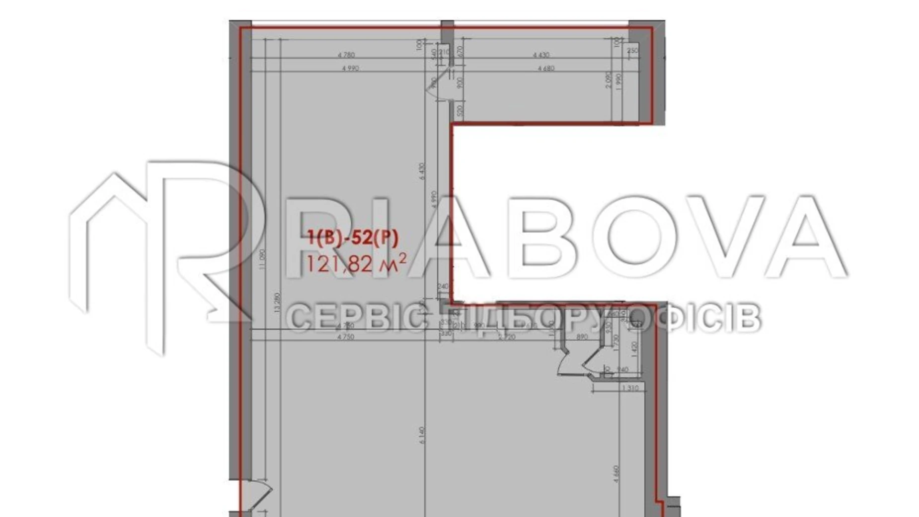 Здається в оренду офіс 121.8 кв. м в бізнес-центрі, цена: 2410 $ - фото 3