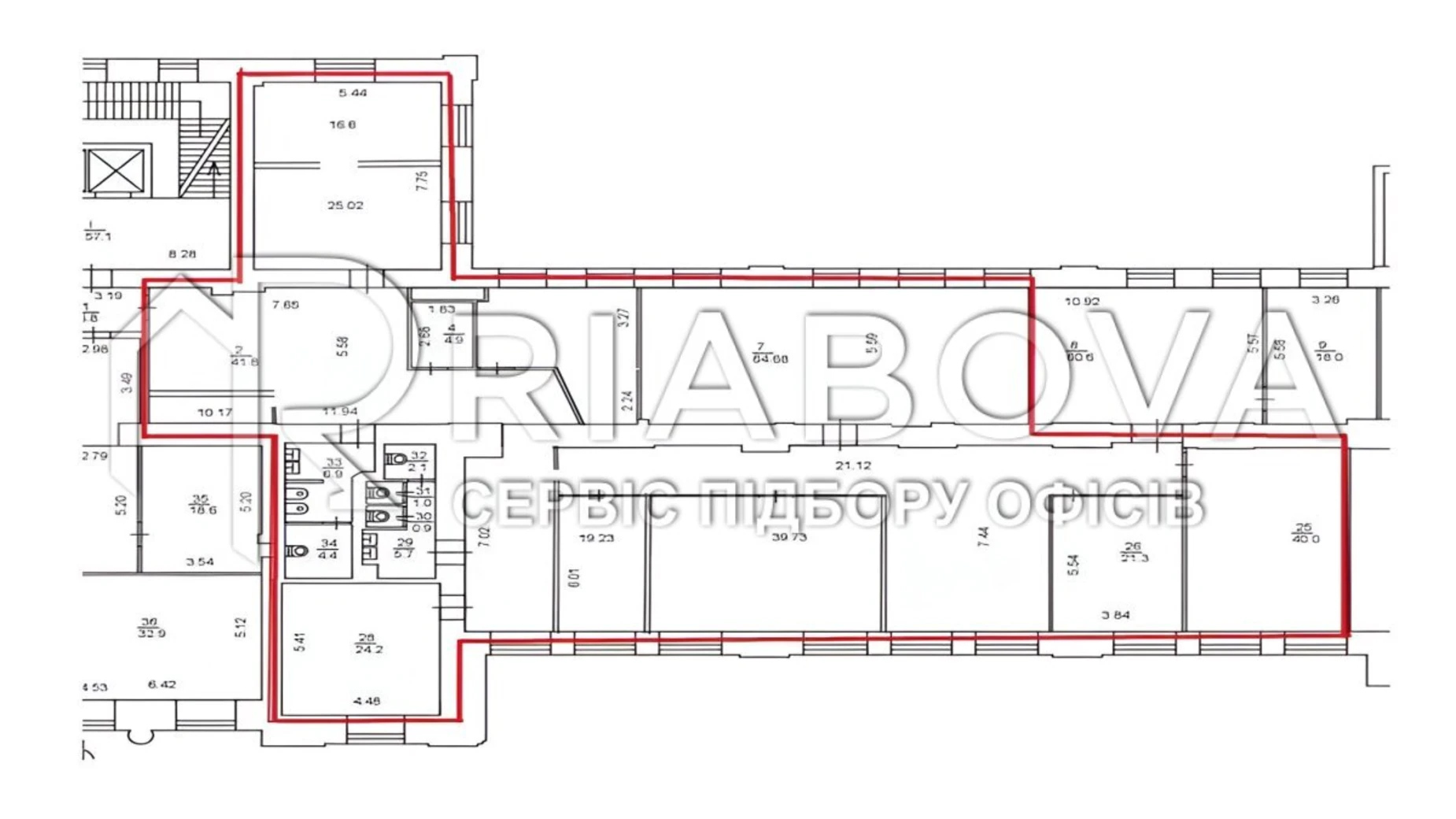 Здається в оренду офіс 439.7 кв. м в бізнес-центрі, цена: 8863 $ - фото 5