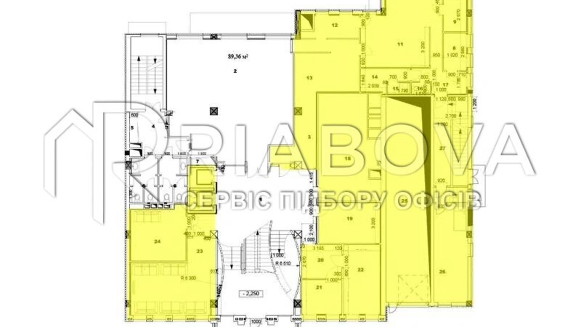 Сдается в аренду офис 101.1 кв. м в бизнес-центре, цена: 2484 $ - фото 2