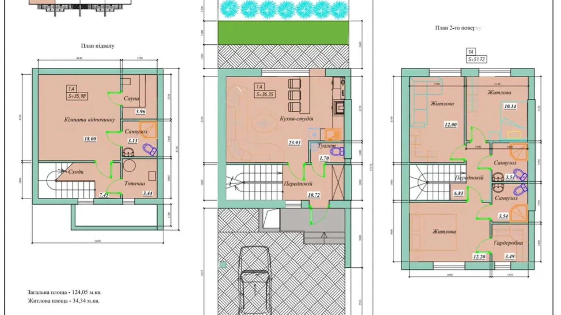 Продается дом на 2 этажа 124 кв. м с участком, цена: 95000 $ - фото 2