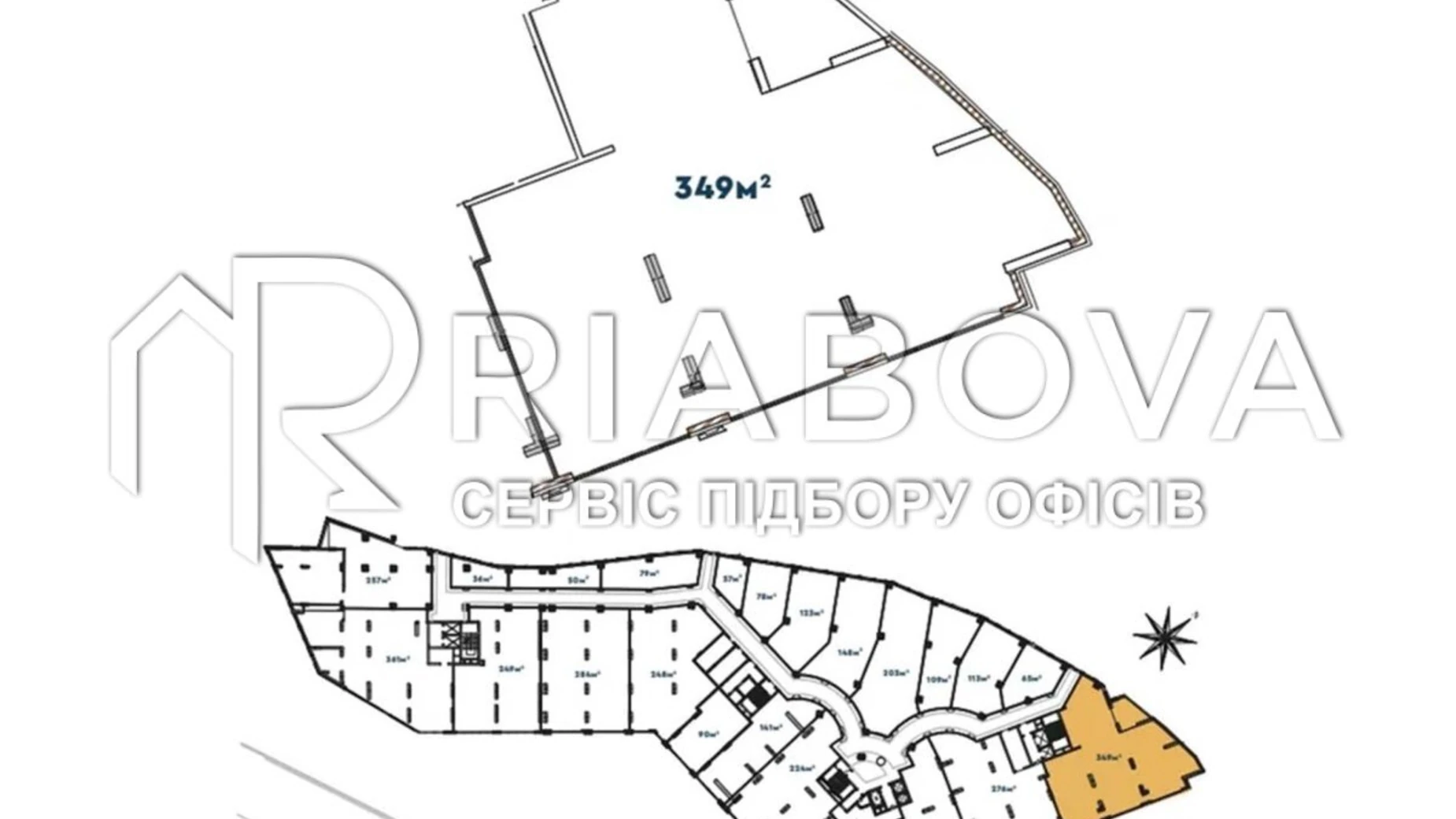 Сдается в аренду офис 376 кв. м в бизнес-центре, цена: 4512 $ - фото 3