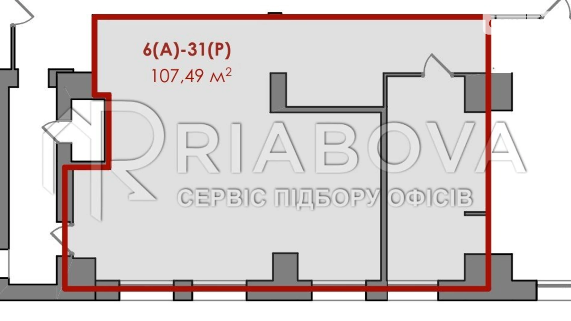 Сдается в аренду офис 107.5 кв. м в бизнес-центре, цена: 2183 $ - фото 3