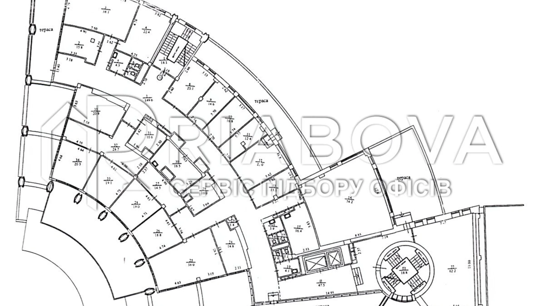 Сдается в аренду офис 815 кв. м в бизнес-центре, цена: 8150 $ - фото 2