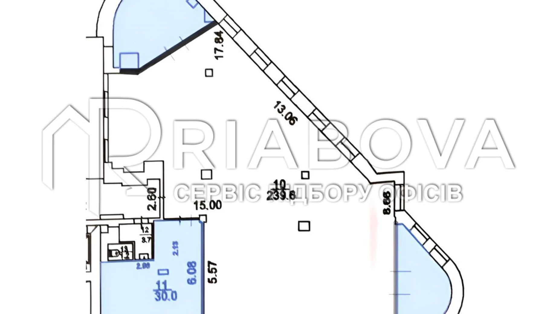 Сдается в аренду офис 270 кв. м в бизнес-центре, цена: 3296 $ - фото 5