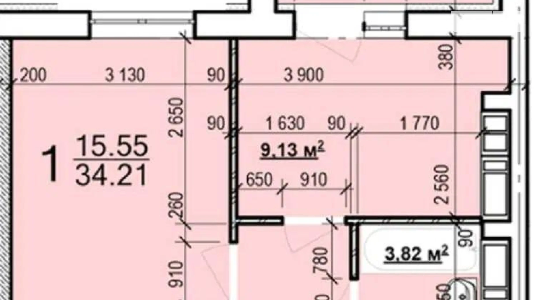 Продается 1-комнатная квартира 35 кв. м в Харькове, ул. Мира, 47 - фото 3