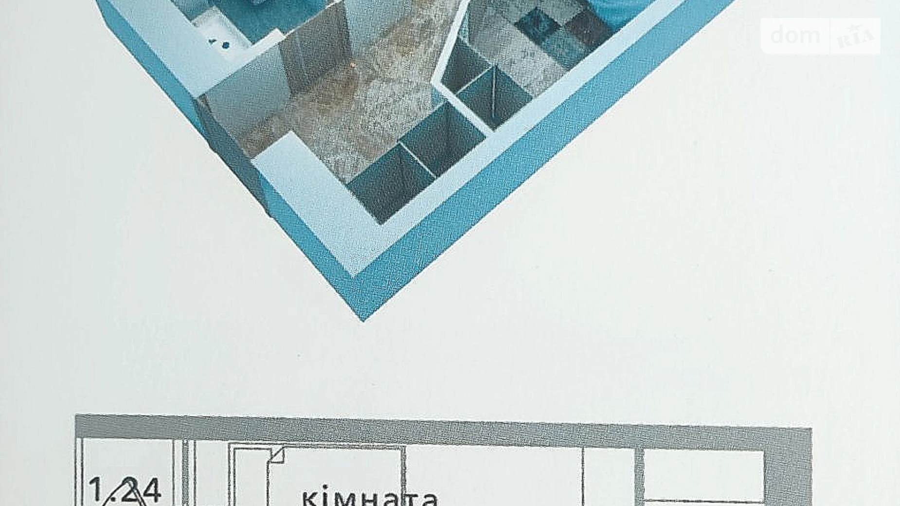 Продається 1-кімнатна квартира 30.86 кв. м у Гостомелі - фото 4