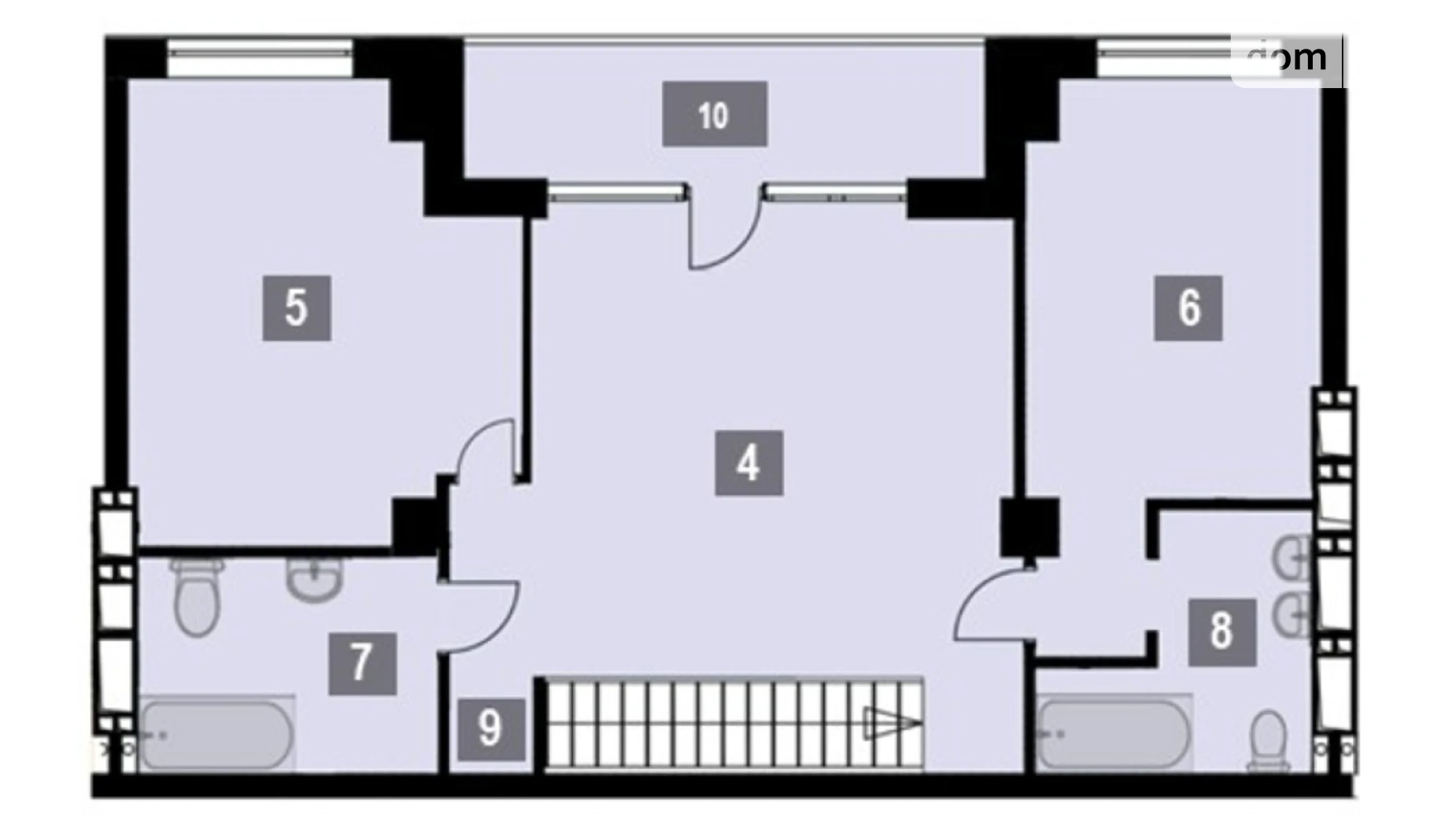 Продается 3-комнатная квартира 123.5 кв. м в Харькове, ул. Сокольницкая, 26 - фото 2