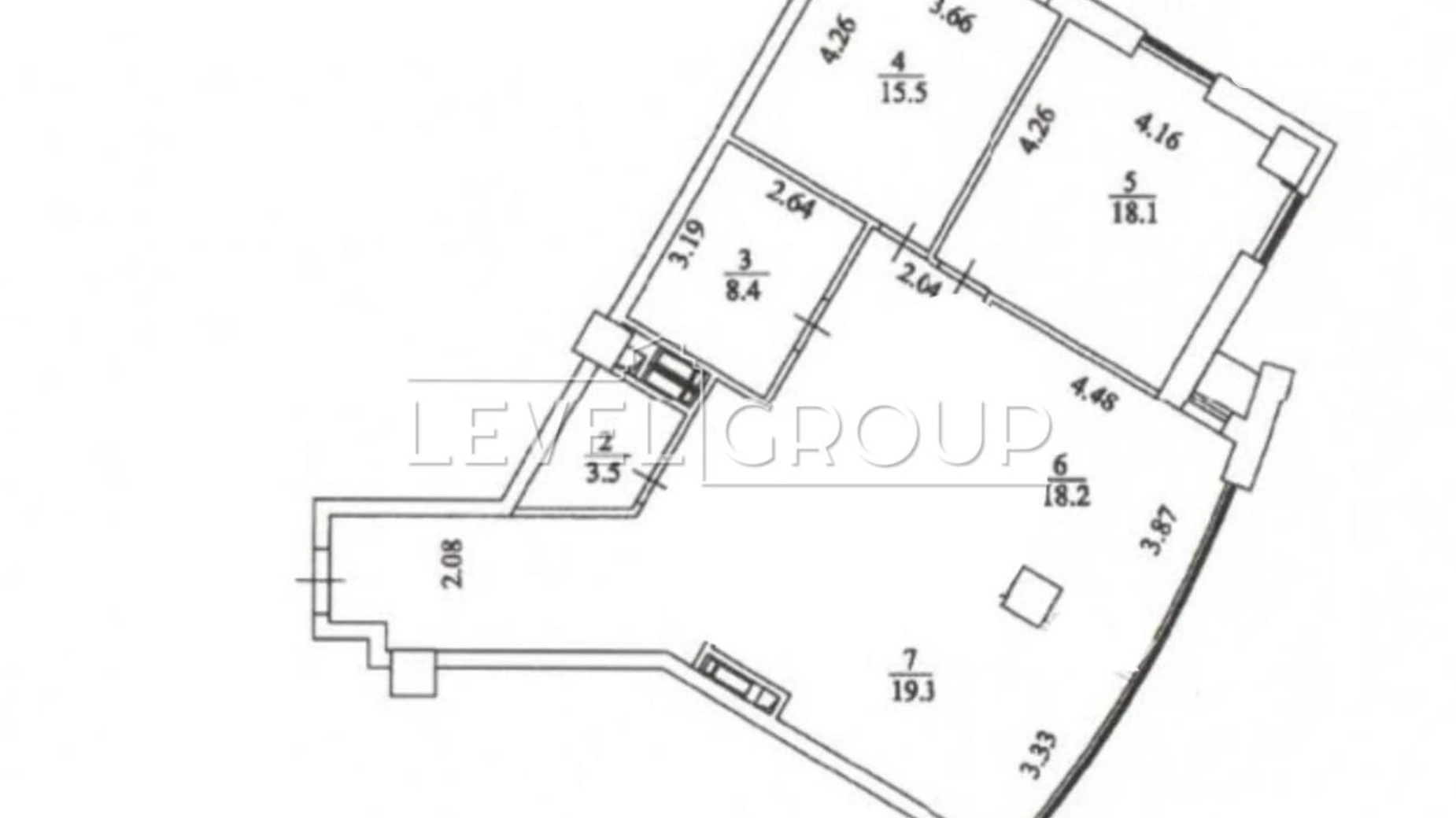 Продается 2-комнатная квартира 111 кв. м в Киеве, ул. Иоанна Павла II(Патриса Лумумбы), 6/1 - фото 3