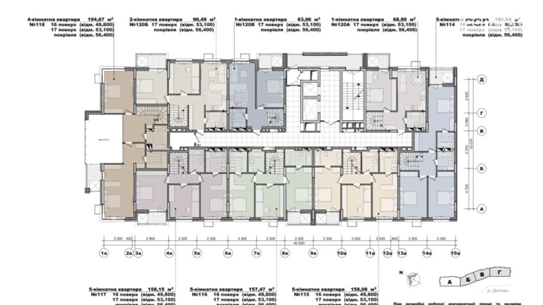 Продается 1-комнатная квартира 44.39 кв. м в Киеве, ул. Никольско-Слободская, 11 - фото 3