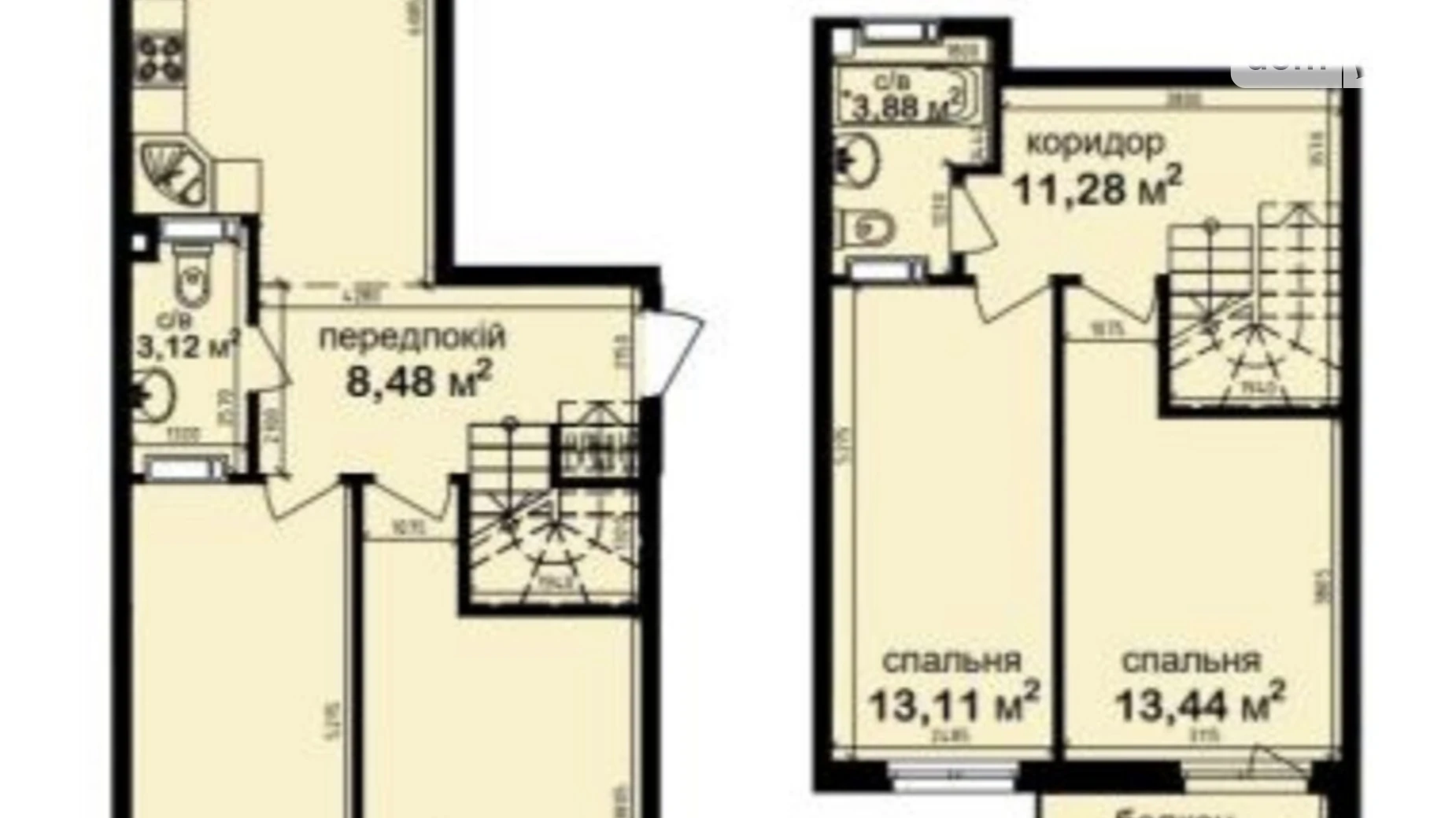Продается 4-комнатная квартира 102.44 кв. м в Киеве, ул. Метрологическая, 42 - фото 2