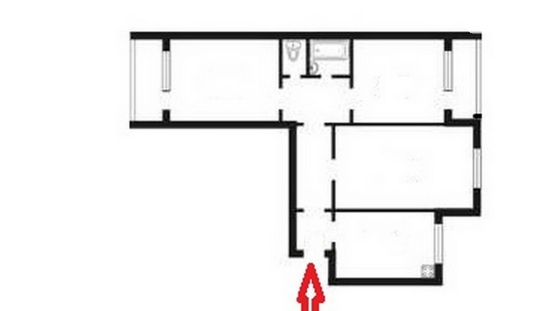 Сдается в аренду 3-комнатная квартира 70 кв. м в Киеве, ул. Николая Кравченко, 19 - фото 4