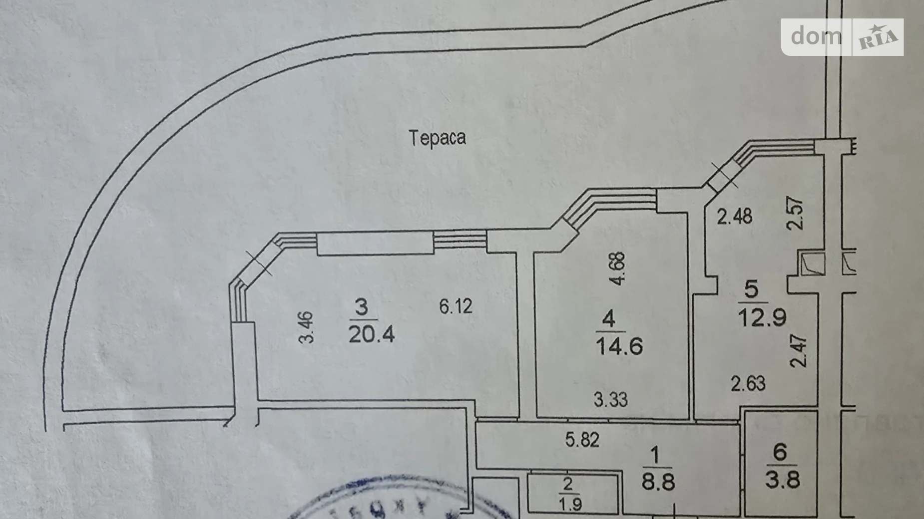 Продается 2-комнатная квартира 85.7 кв. м в Софиевской Борщаговке, ул. Молодёжная, 4 - фото 2